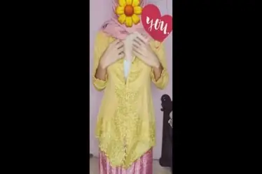 Ukhti Kebaya Pink Menggoda Live Streaming